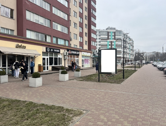 Сітілайт 1.2x1.8,  ул.Виталия Вергая 10 ЖК Парковий Бізнес Центр  сити #2