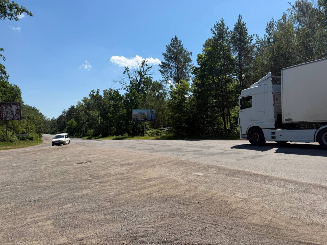 Щит 6x3,  Траса Сокирно