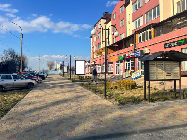 Сітілайт 1.2x1.8,  ул.Виталия Вергая 8 ЖК Парковий Бізнес Центр  сити #6