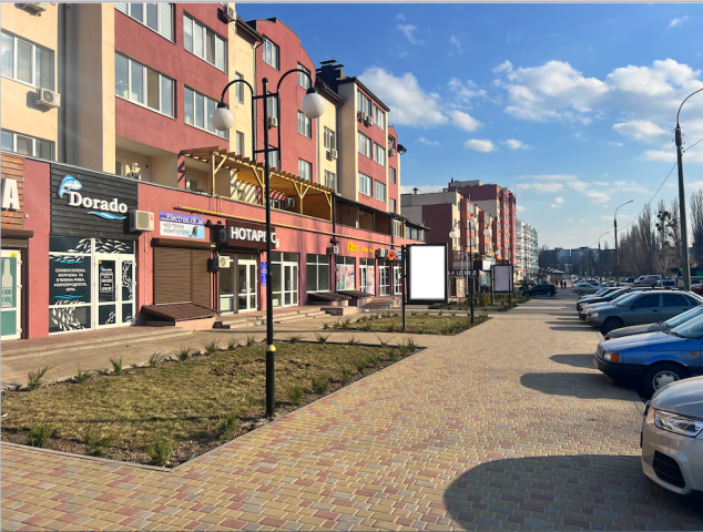Сітілайт 1.2x1.8,  ул.Виталия Вергая 8 ЖК Парковий Бізнес Центр  сити #7