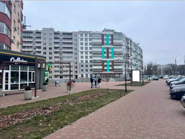 Сітілайт 1.2x1.8,  ул.Виталия Вергая 10 ЖК Парковий Бізнес Центр сити #1
